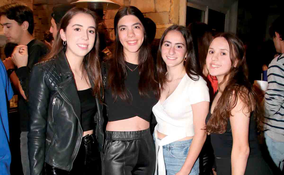 Isabela Zazueta, Carolina Quiñónes, Andrea Fernández y Ana Catalina Aranu / Fotos: Roberto Alvarado
