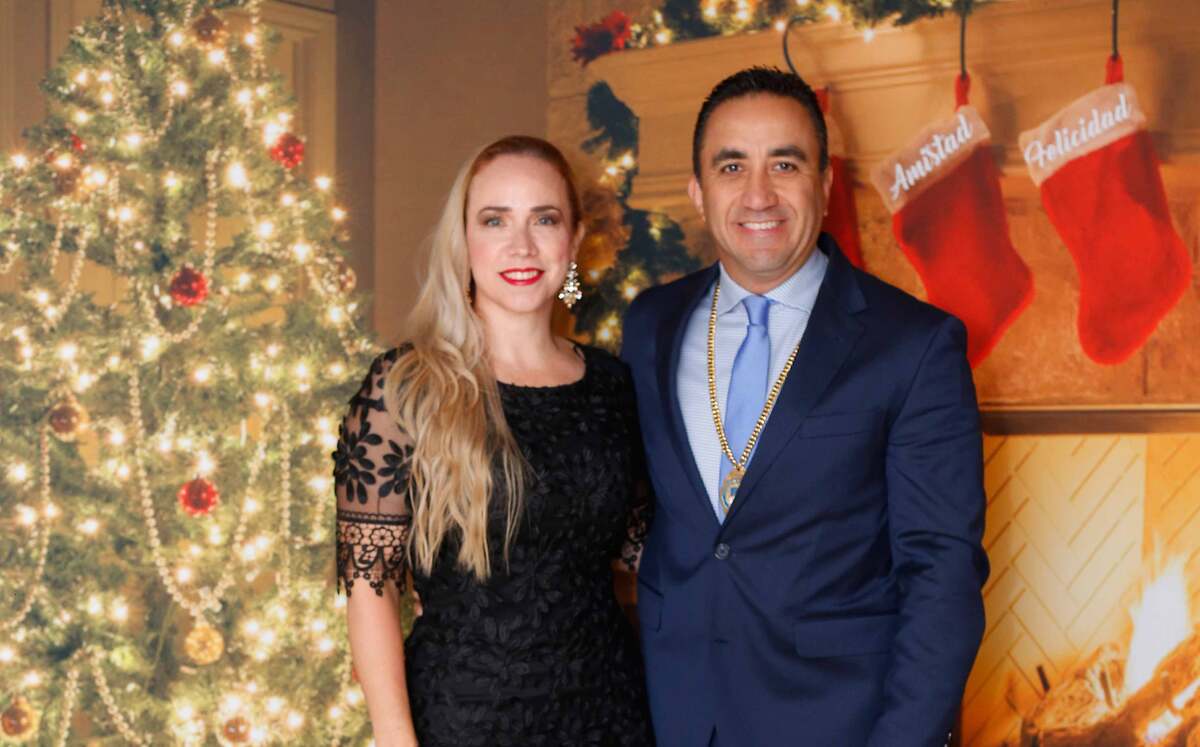 Karina Saldaña y Mauricio Saldaña