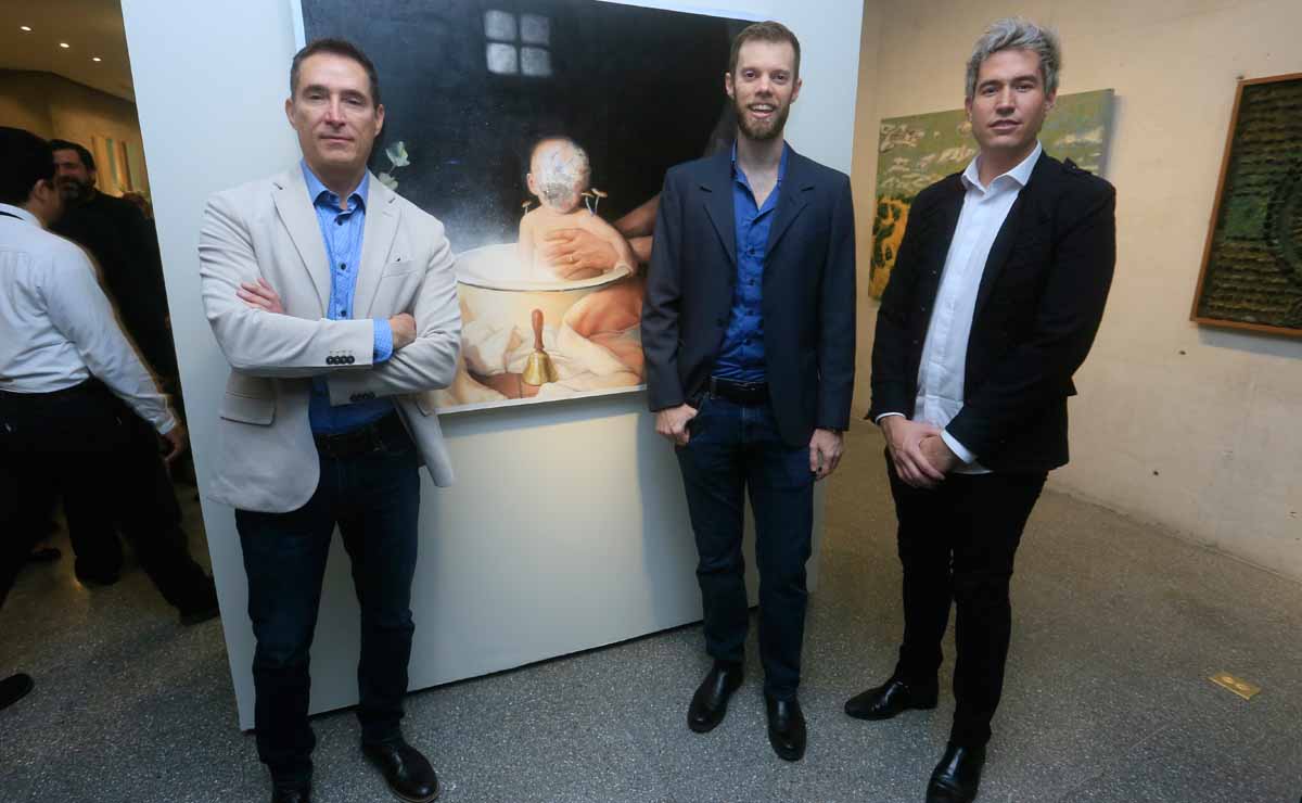 Luis Lara, Juan Robles Gil y Carlos Villarreal / Fotos: Omar Valdez