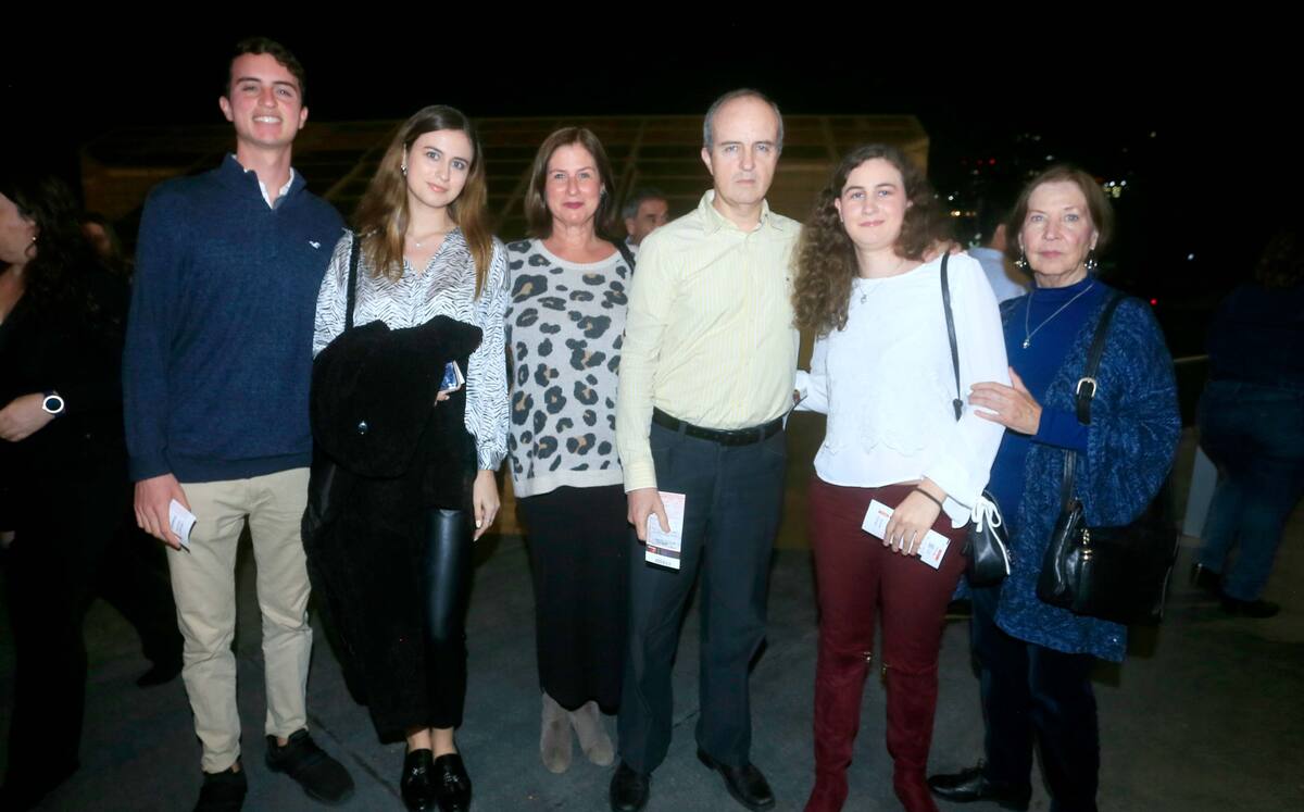 Roberto Zermeño, Alejandra Zermeño, Mirthala Frías de Zermeño,  Ana Lucía Zermeño, Roberto Zermeño y Mirthala Cantú
