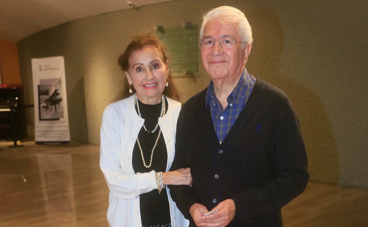 Silvia Salinas de Moreno y Alfonso Moreno / Fotos: Omar Valdez