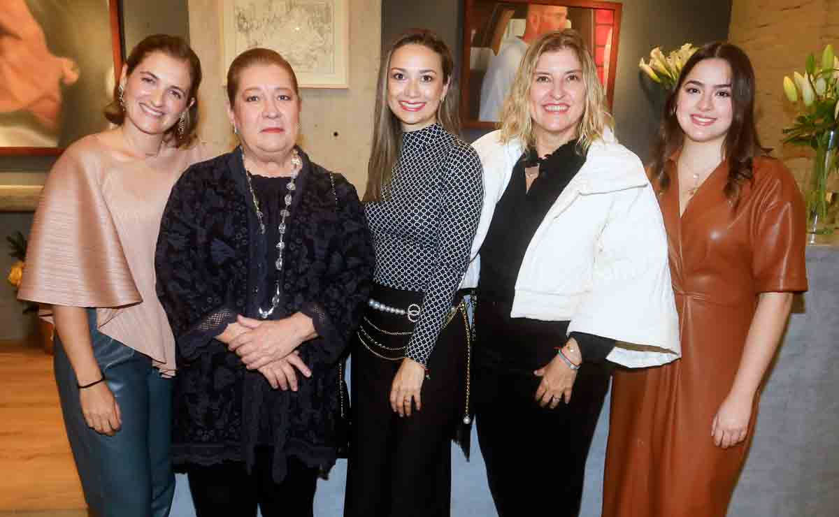 Sofía Landa, Cana Fernández, Tania Chavira, Marcela Odriozola y Ana Lucía Paéz / Fotos: Omar Valdez