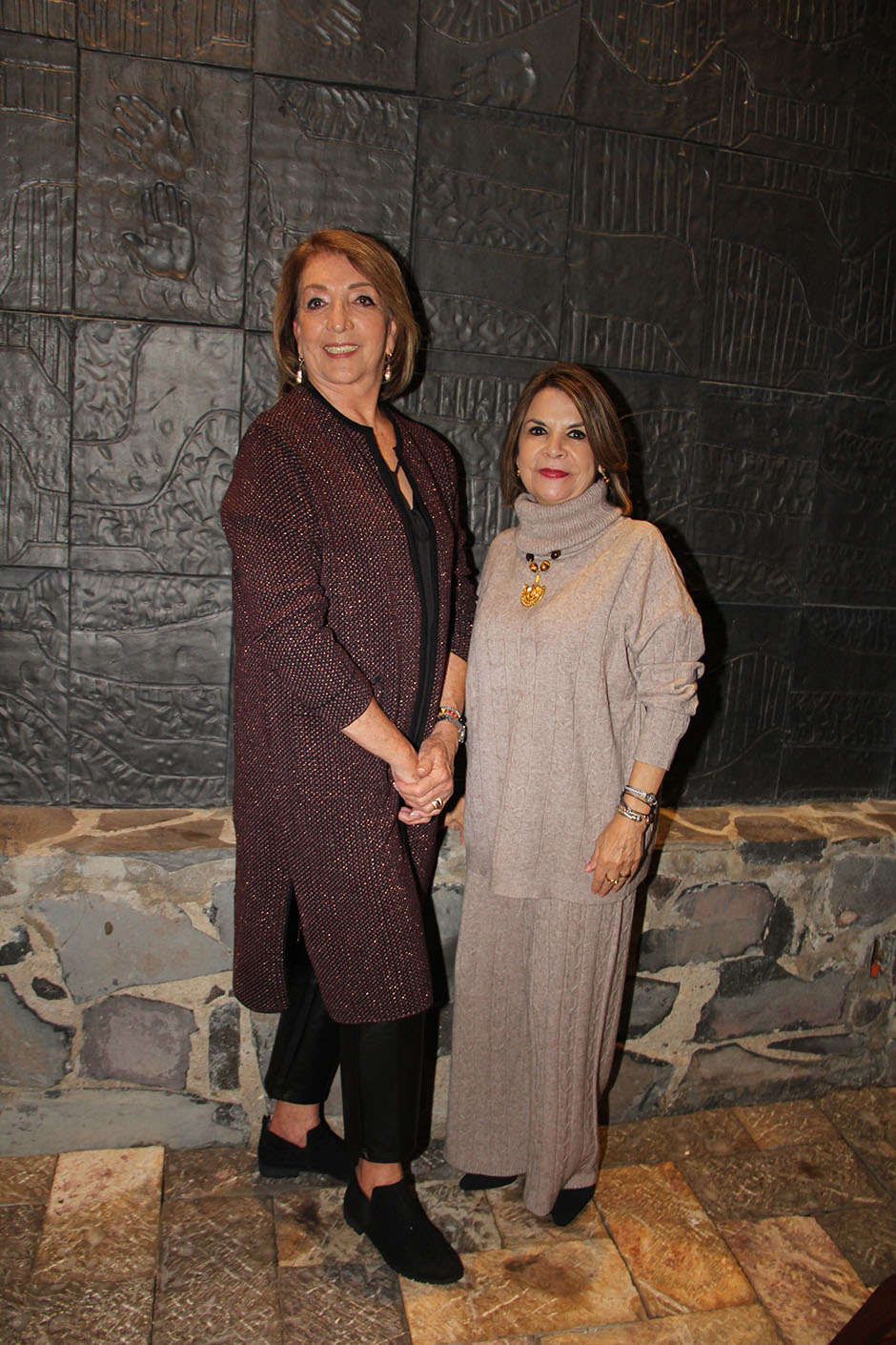 Arceli González y Leonor Espinoza