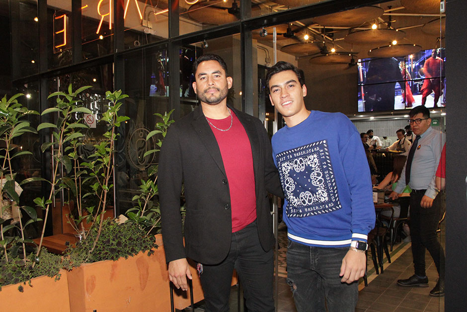 Daniel Cuevas y Andrés Cuevas.