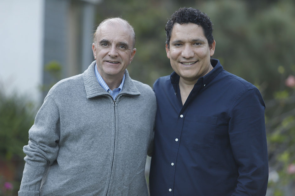 Ennio González Gerini y Noé Chávez