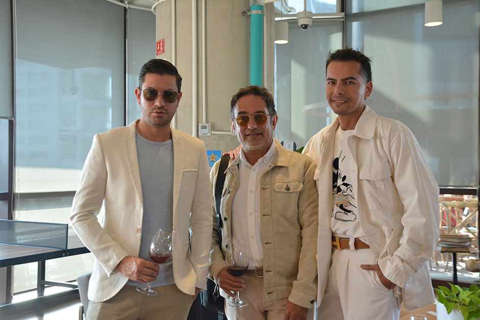 Fernando Ávalos, Luis Encina y Luis Cobos