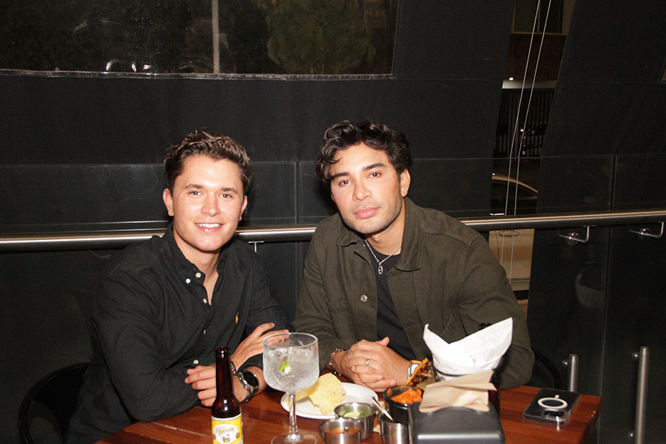 Juan Pablo Garcín y Jesús Aramburo.