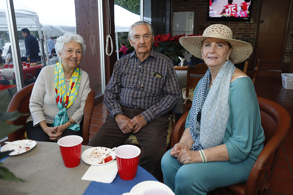 Lina Ramella, Alfredo Gerini y Rosella Gerini