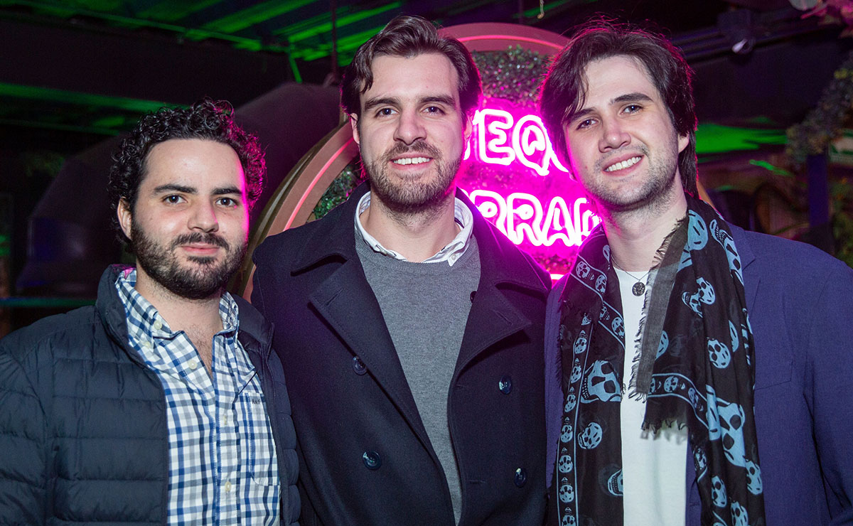 Santiago Suárez, Rodrigo  astelazo y Armando Vertiz
