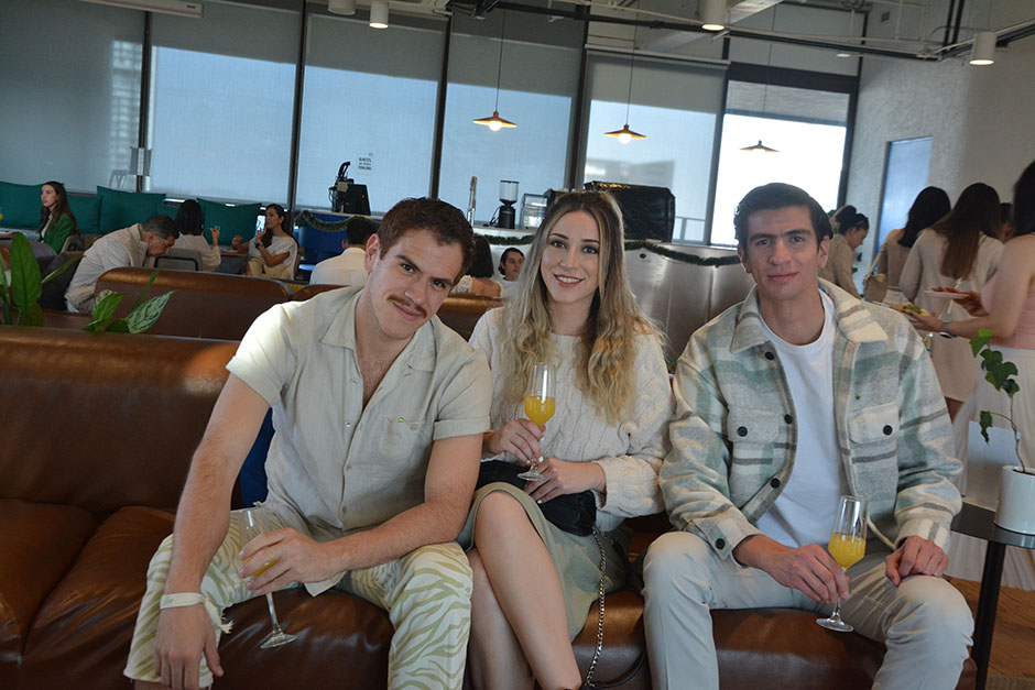 Óscar Cano, Tamara Solís y David Solís