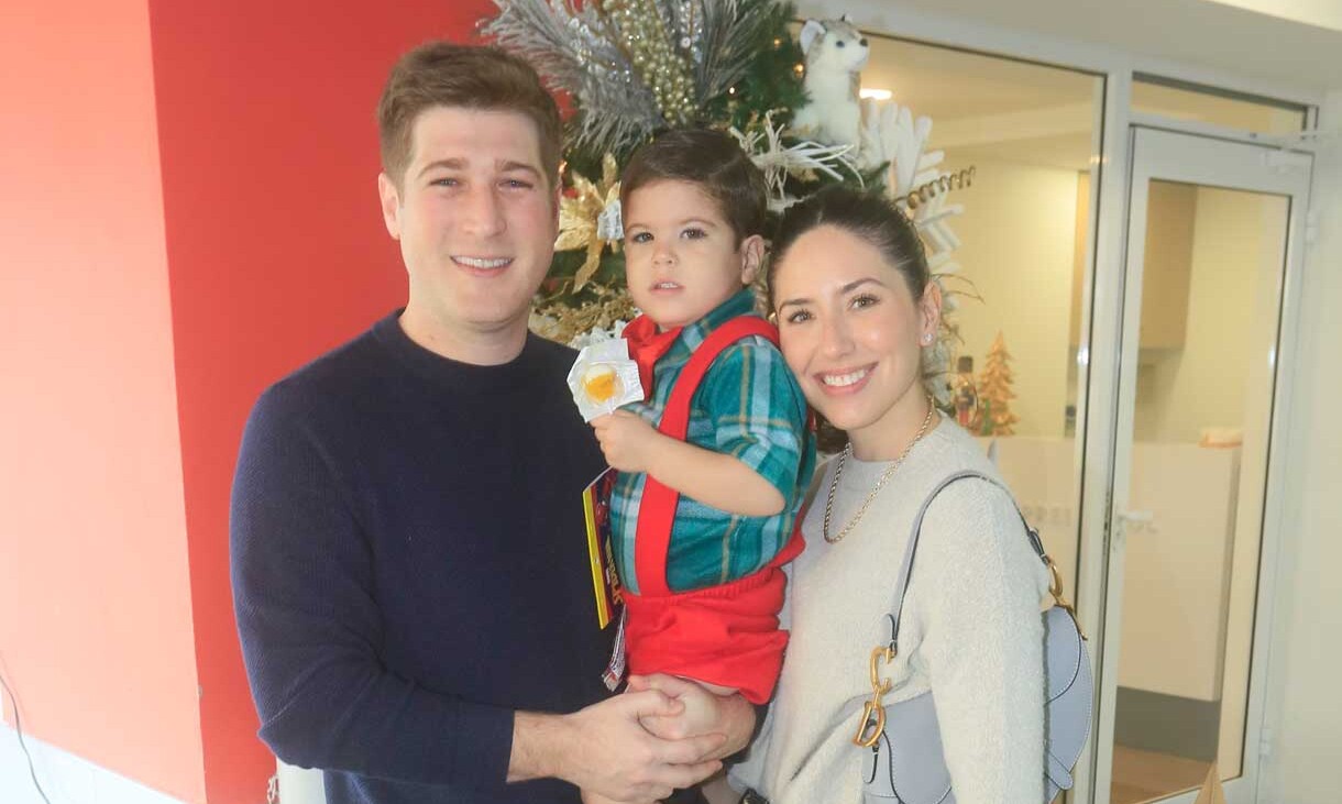 Daniel Torres, Alonso Porte y Flora Porte