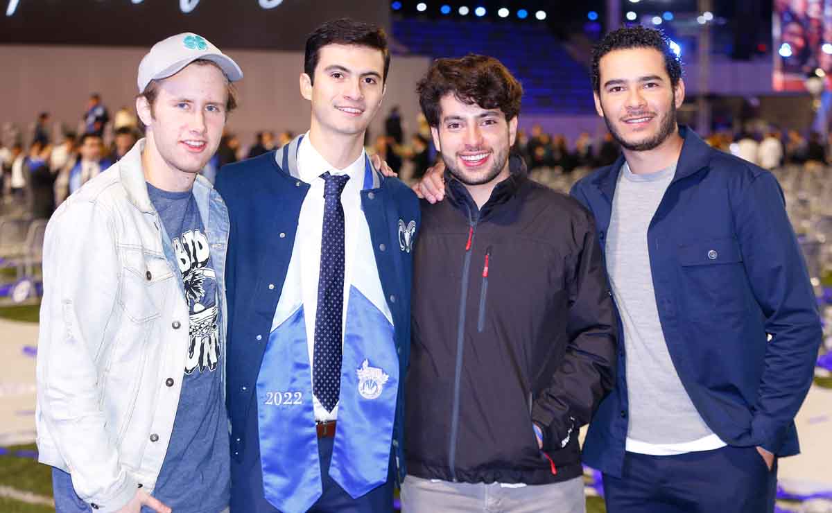 Adrián Ramírez, Eduardo Gutiérrez, Matías Pineda y Patricio Pérez / Fotos Daniel Saldívar