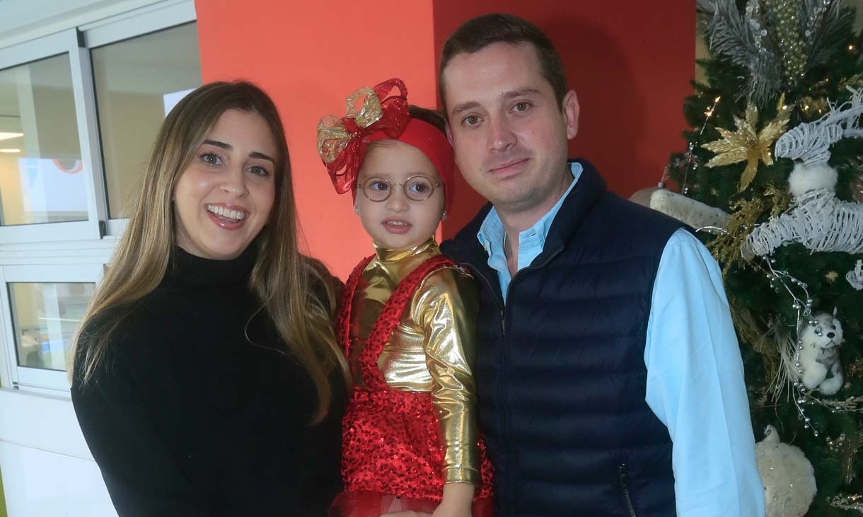 Catalina Peña, Catalina Romo y Andrés Romo