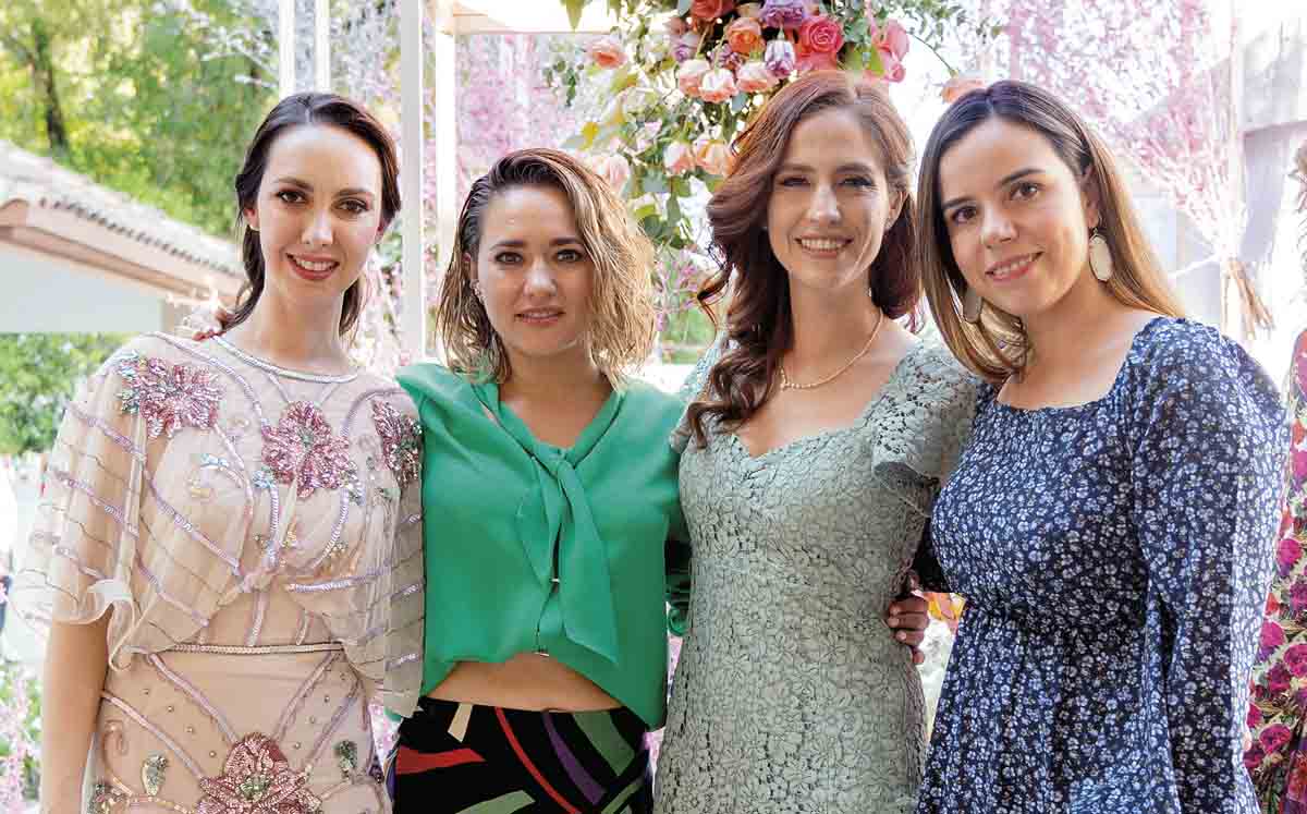 Malena de González, Ale Mansur, Mariana Álvarez y Lupita Tavera/ Fotos: Fabián Pérez