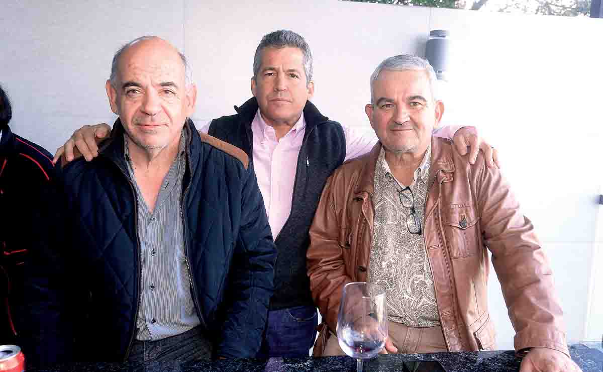 Héctor Piñeyro, Luis Manuel Garza y Patricio Forbes / Fotos: Omar Valdez