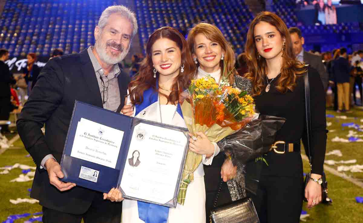 Juan Morales, Rebeca Morales, Rebeca Watts y Alejandra Morales / Fotos Daniel Saldívar