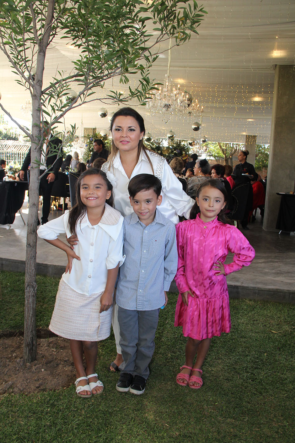 Lizbeth Guerrero, Sofía Ornelas, Javier Ornelas y Diana Ornelas
