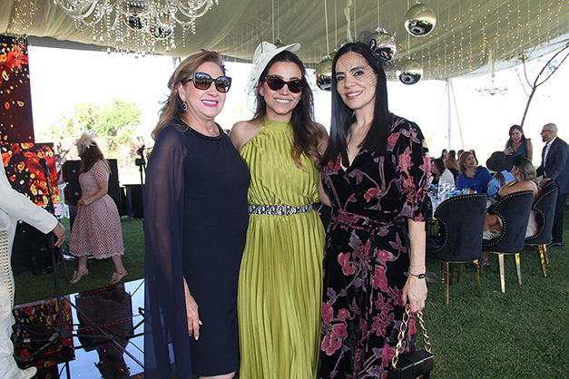 Mary Fonseca, Heidi González y Helen Varela