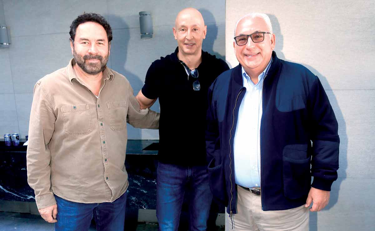 Miguel Gómez Garza, Eduardo Touché y Edmundo Padilla / Fotos: Omar Valdez
