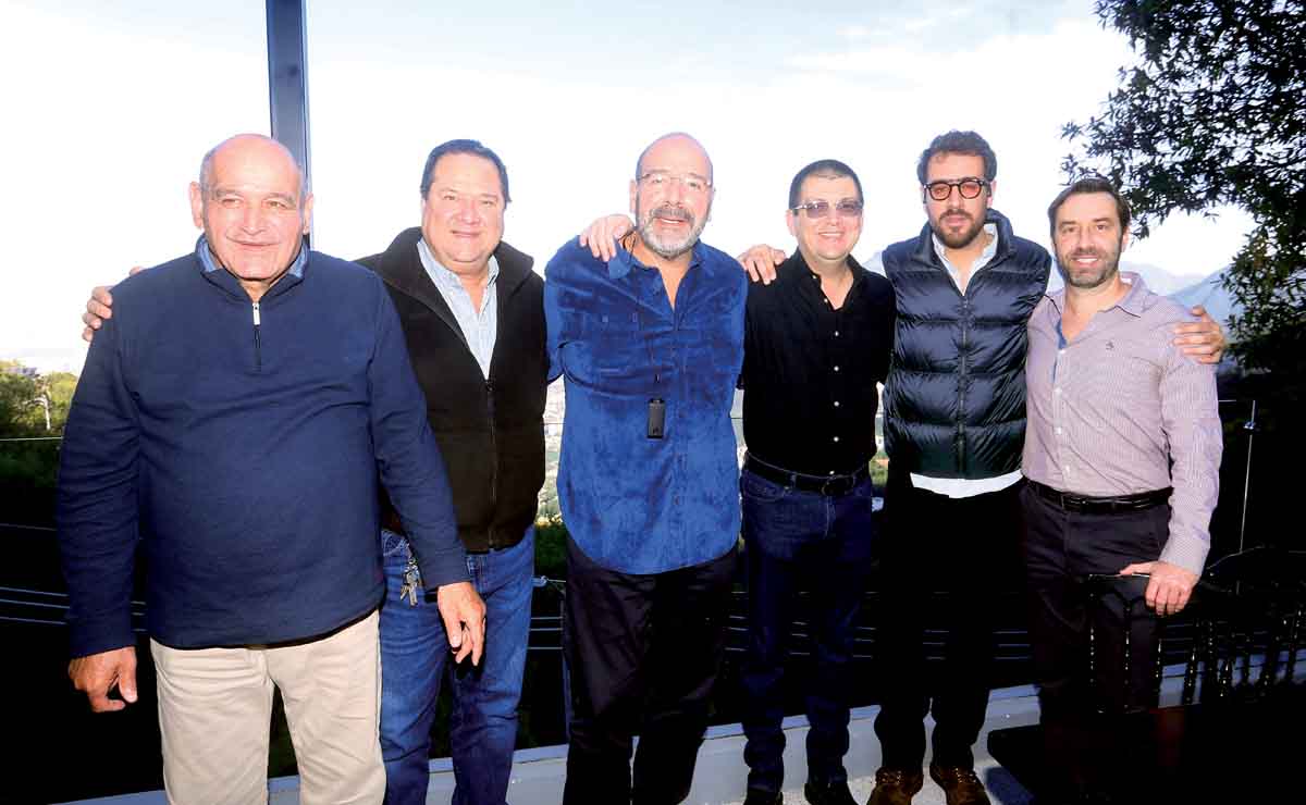 Sergio Herrera, Carlos Jaime, Marcial Herrera, Octavio Elizondo, Luis Felipe Herrera y Lalo García / Fotos: Omar Valdez