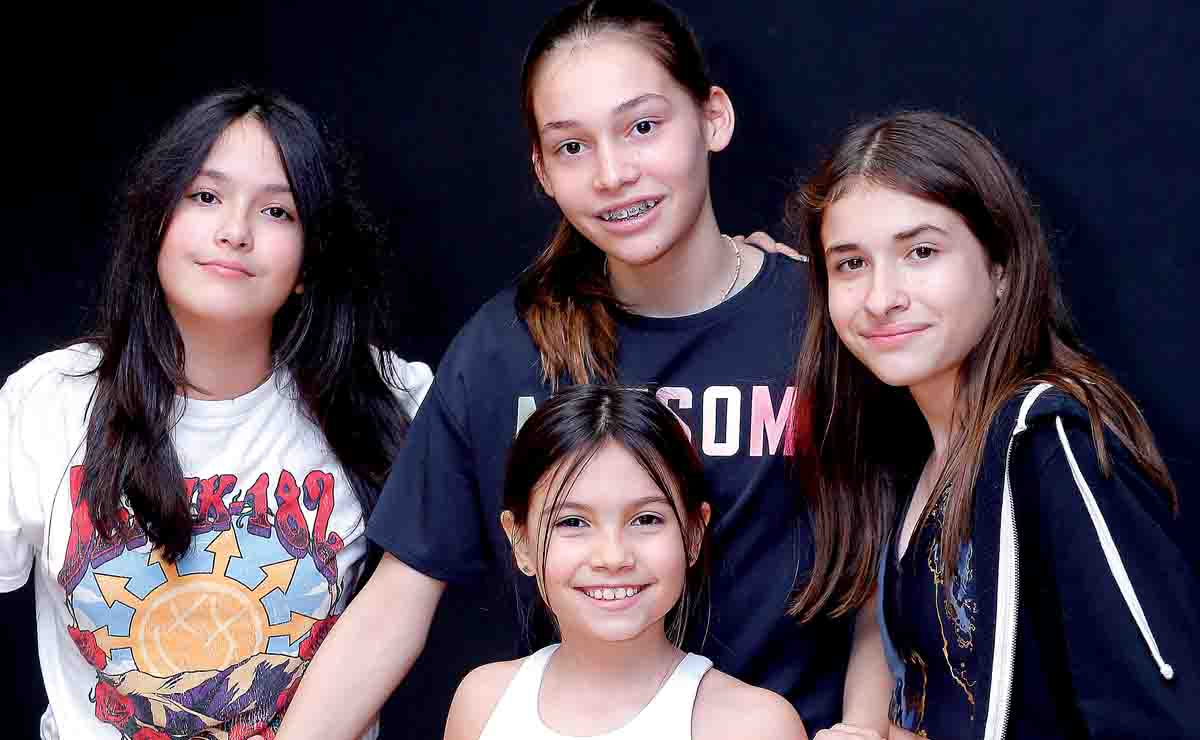 Valentina Castaño, Natalia Parás, Julieta Vega y Marifer Díaz / Fotos: Daniel Saldívar y Omar Valdez