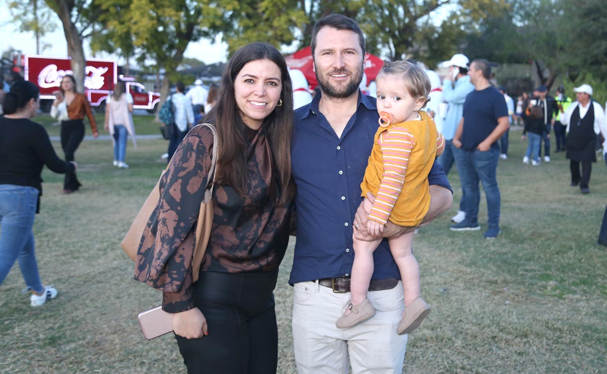 Ana Sofía, Óscar y Eugenia
