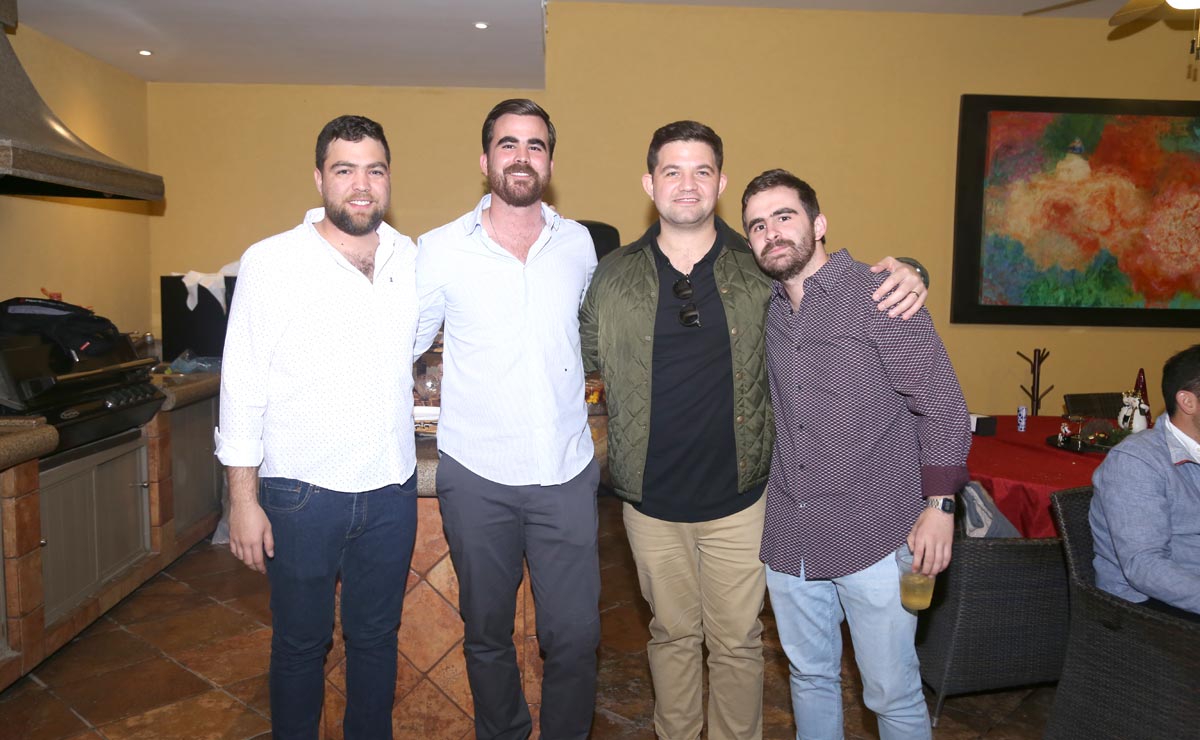 José Carlos, Lalo, Carlos y Neto