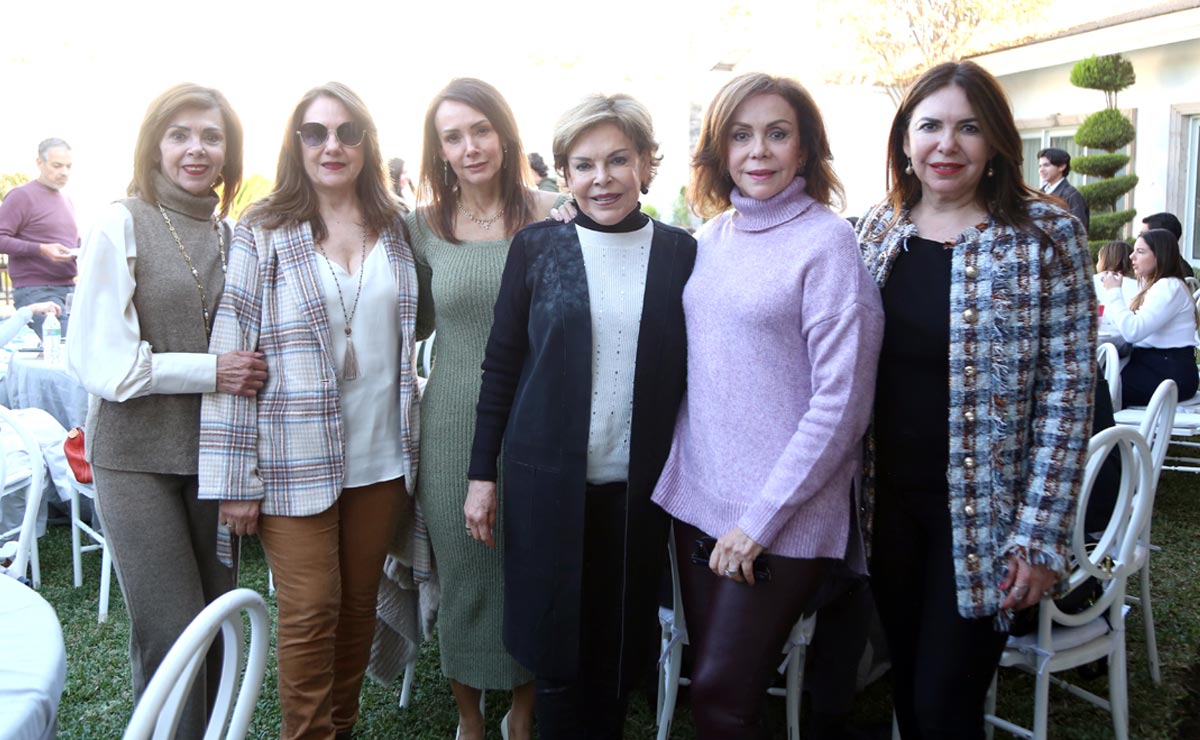 Lupita, María Luisa, Liliana, Tere, Susana y Luly