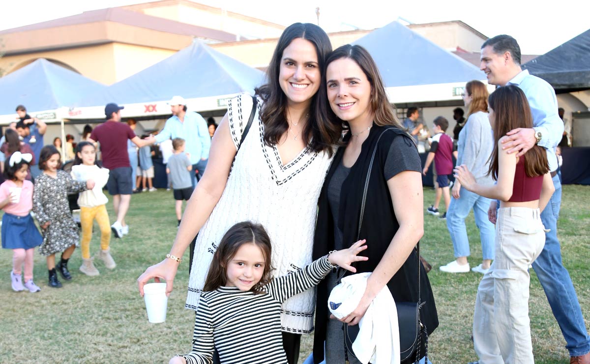 Miriam, Florilú y Majo