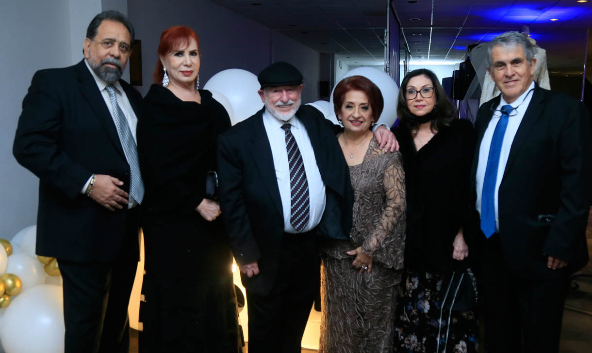 Rubén Valdés, Beatriz Herrera de Valdés, Jorge De la Garza, Olga Bertha García de De la Garza,  Elvira Graciela Pérez de Córdoba y José de Jesu