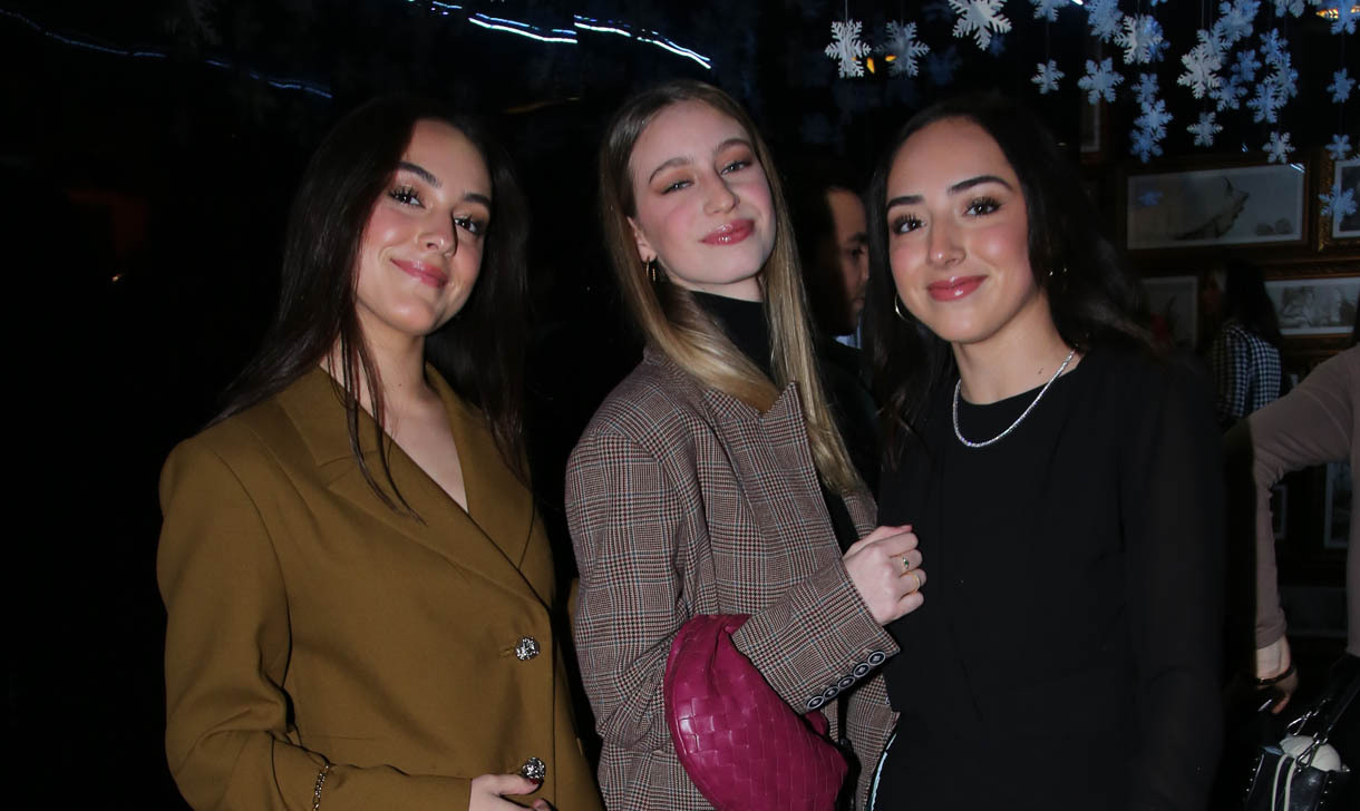 Mirelle González, Cata Santos y Miranda González