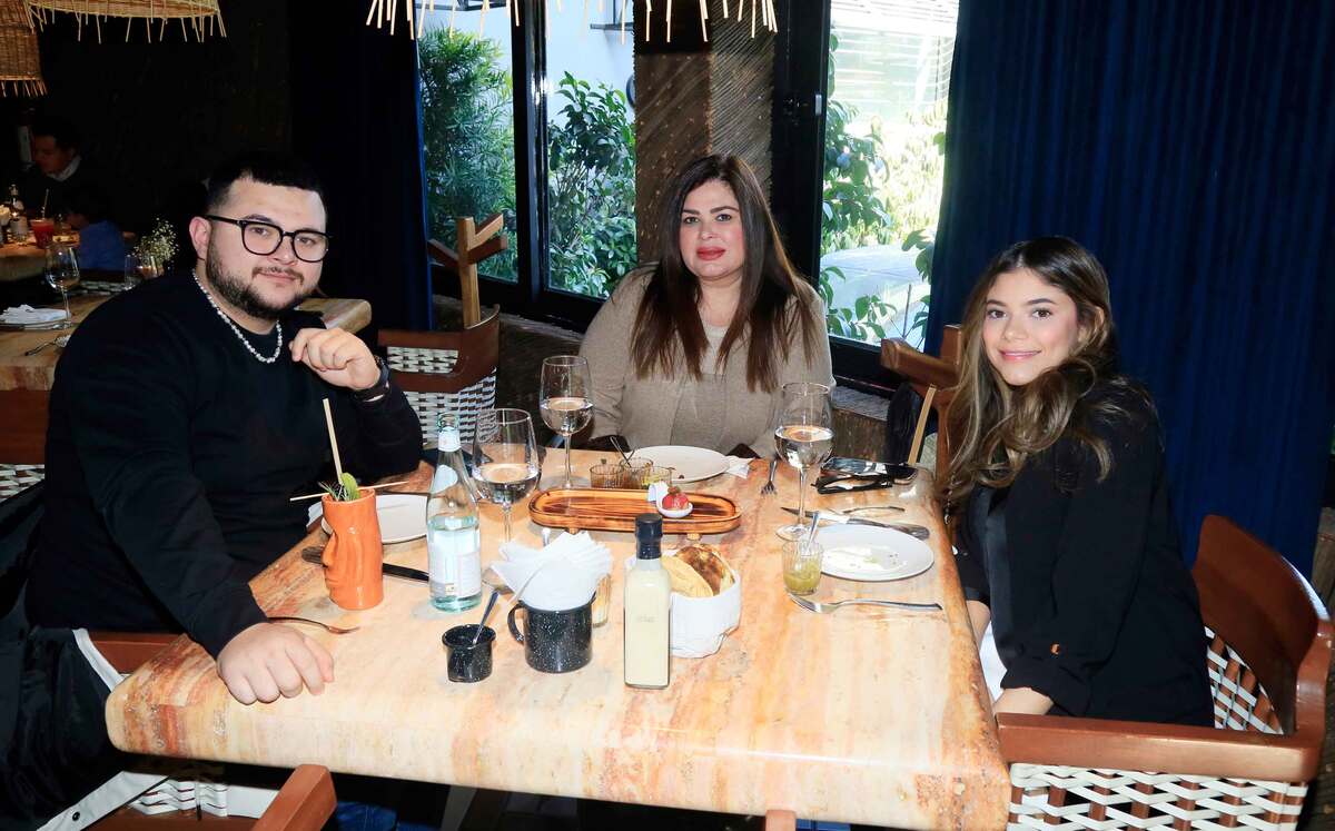 Arturo Meza, Erika Beltrán y Erika Meza