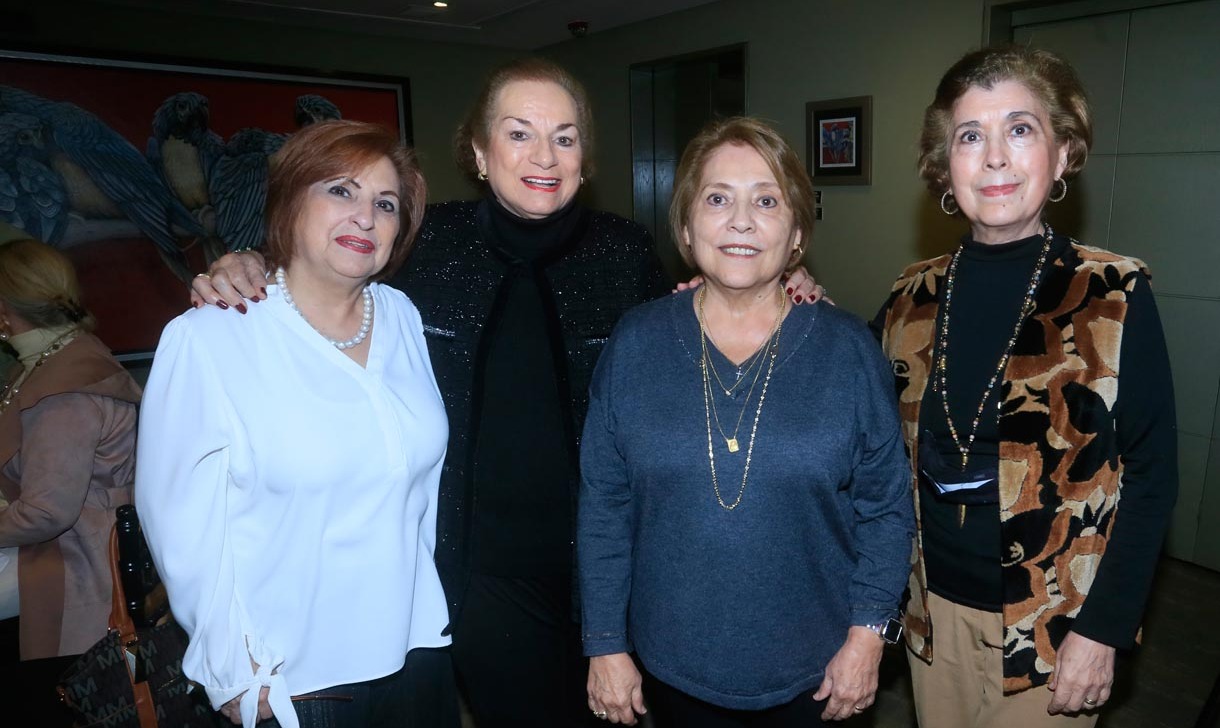 Lupita Calderoni, Rebeca Garza de Chapa, Cecilia Galindo y Argelia Ancira