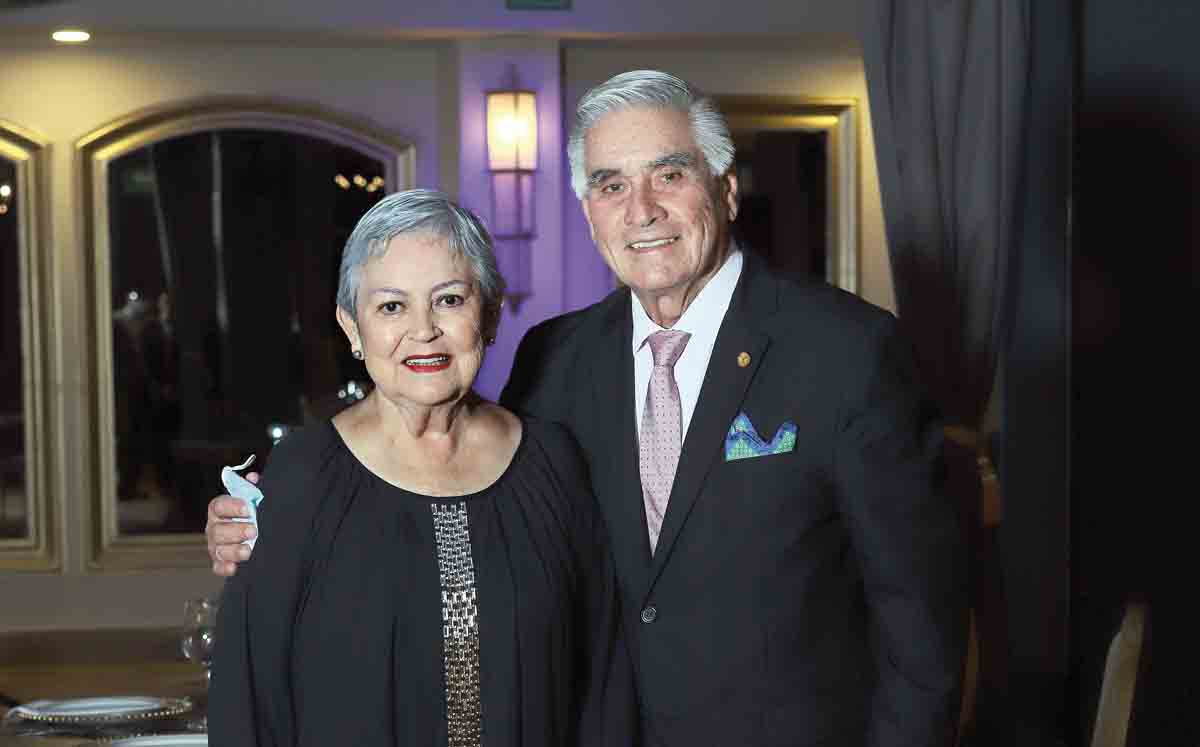 Delia de Almaraz y Rómulo Almaraz / Fotos: Dennis Hernández