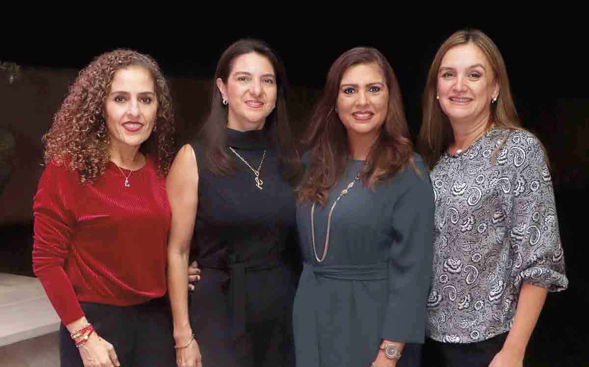 Leyla Abisad, Lorena Vázquez, Mónica Wetzel y Elvia Contreras / Fotos: Dennis Hernández