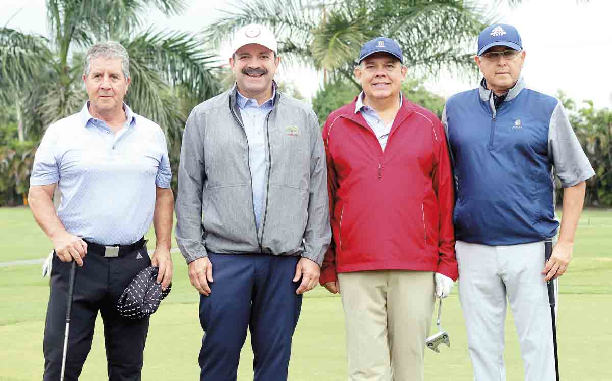 Germán Campero, José Luis Terán, Vicente Esteve y Jorge Castillo / Fotos: Dennis Hernández