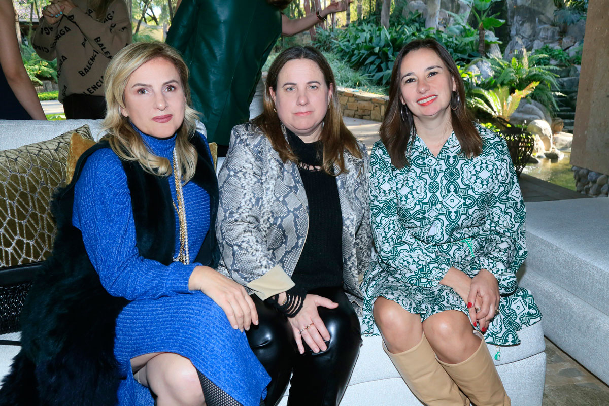 Gaby Garza de Gracida, Teresa Lobeira de Villarreal y María Fernanda de Guzmán
