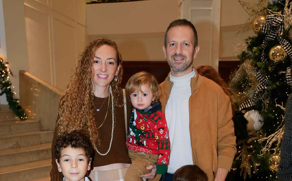 Roberta Gutiérrez de Marcos, Alejandro Marcos Nicolás Marcos, Franz Marcos y Teo Marcos