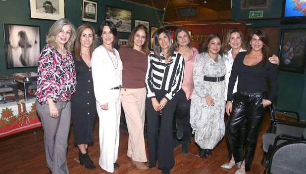 Las Teens. Astrid, Eva, Cecilia, Paty, Cristina, Noelie, Lizeth, Martha y Selina