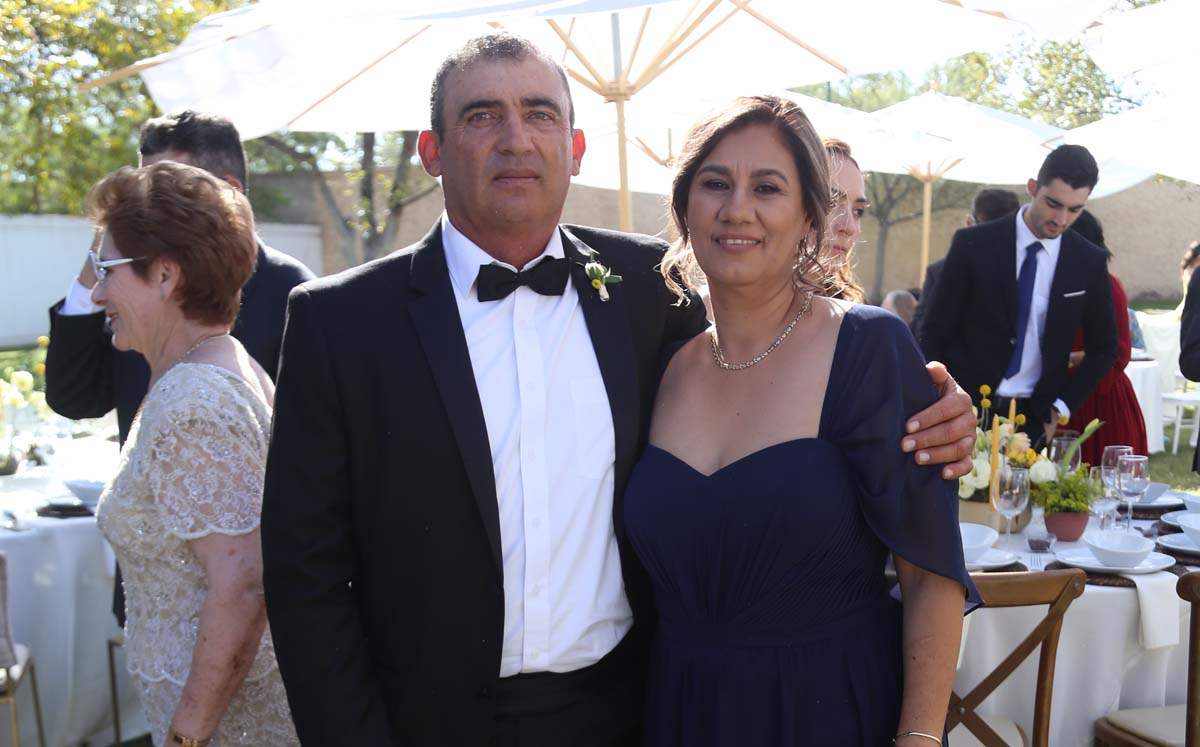 Papás de la novia. Manuel y Raquel