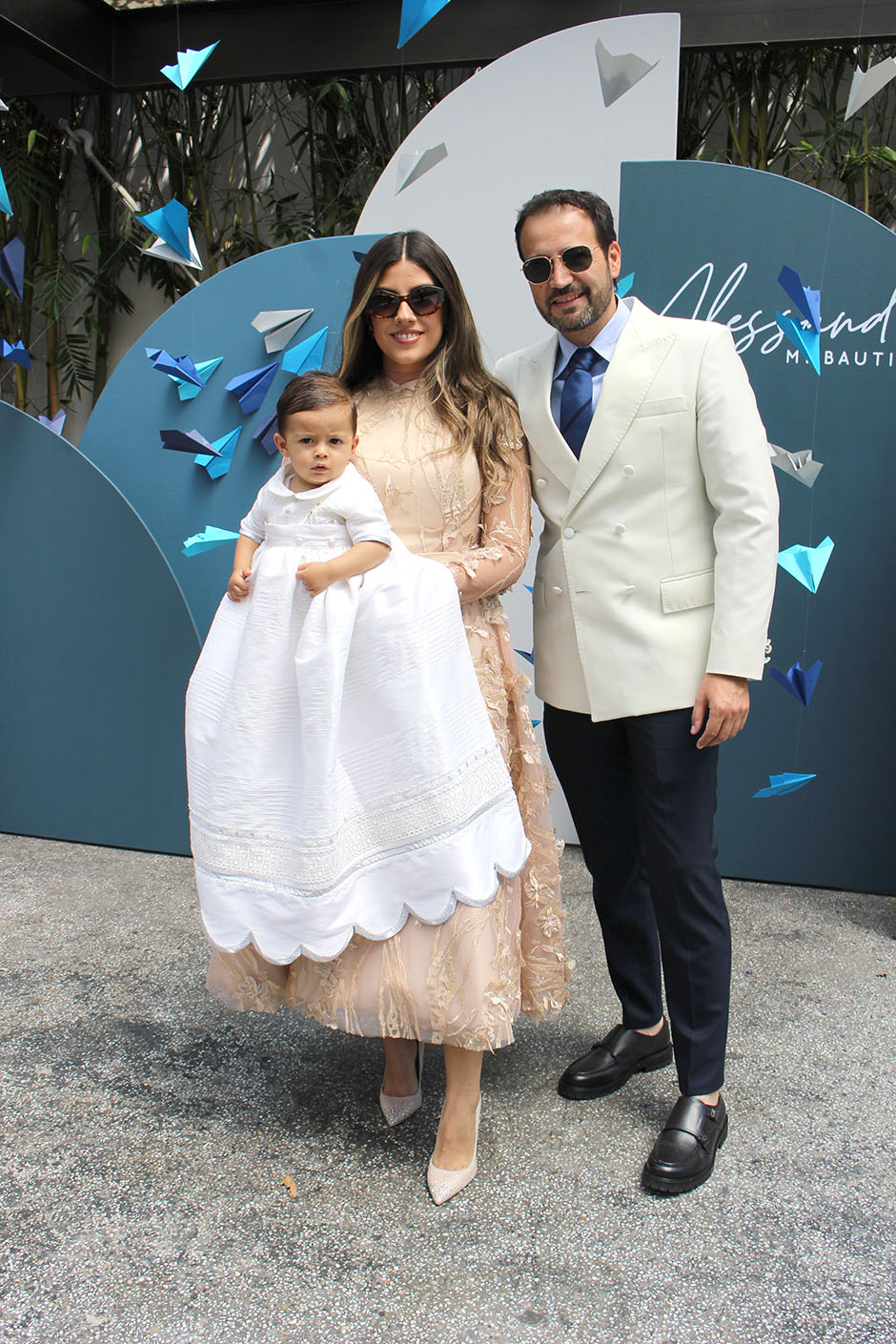 Anahí Jiménez, Faustino Radillo  y Alessandro  Radillo
