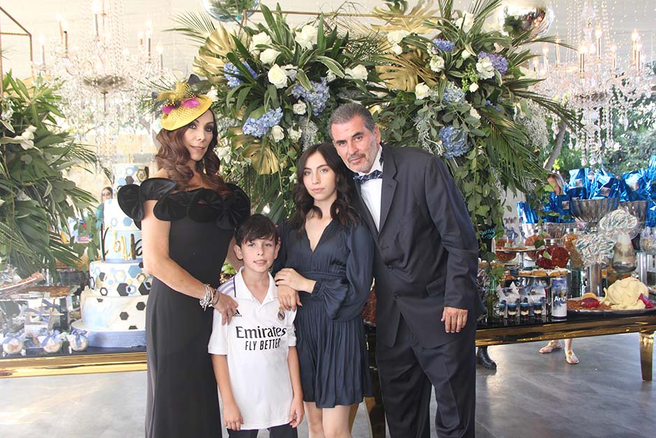 Buby Jiménez, Juan Pablo Álvarez, Sofía Álvarez y  Juan Pablo Álvarez