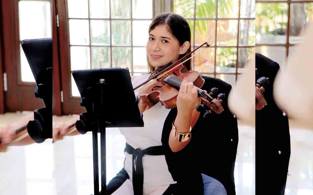 Melissa Rueda Violinista / Fotos: Dennis Hernández