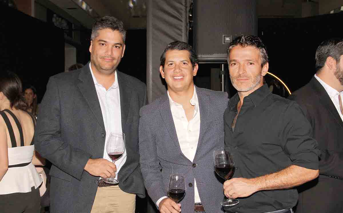 Fernando Alzaga, Cándido Capetillo y Luis Enrique Mathieu / Fotos: José Chang