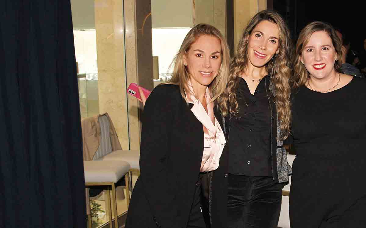 Liliana de Mohammar, Lilian Atala y Andrea De Saro / Fotos: José Chang
