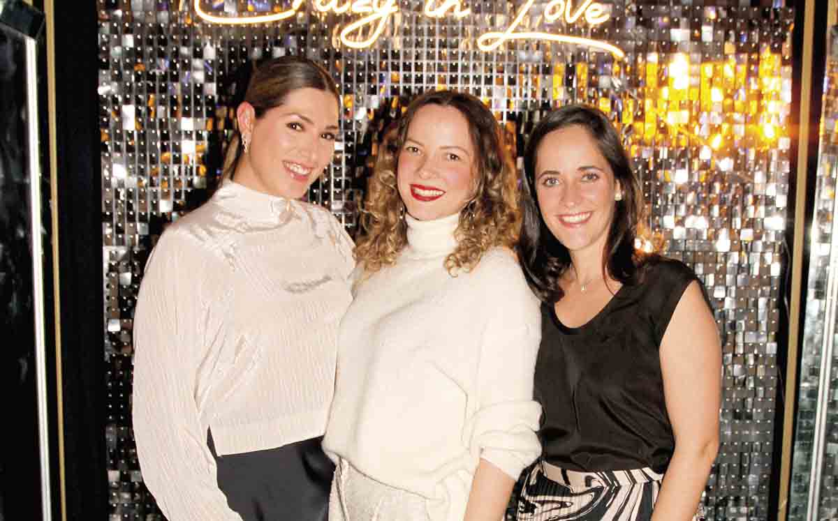 Enna González, Claudia Rivera y Ana Ceci Moya / Fotos: José Chang