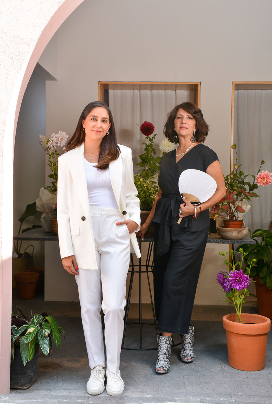 Mariana Cueva y Patricia Ochoa