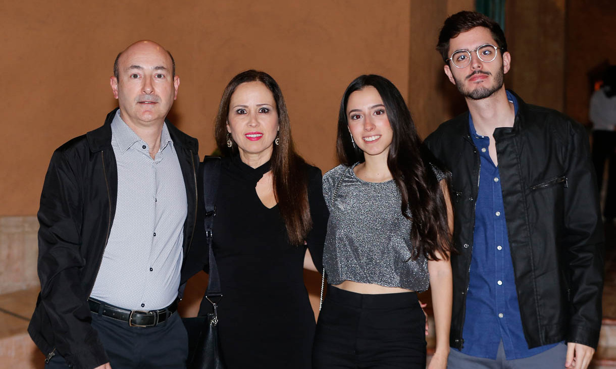 José Sánchez de Ita, Linda Nasser, Carolina Sánchez de Ita y Fernando Sánchez de Ita