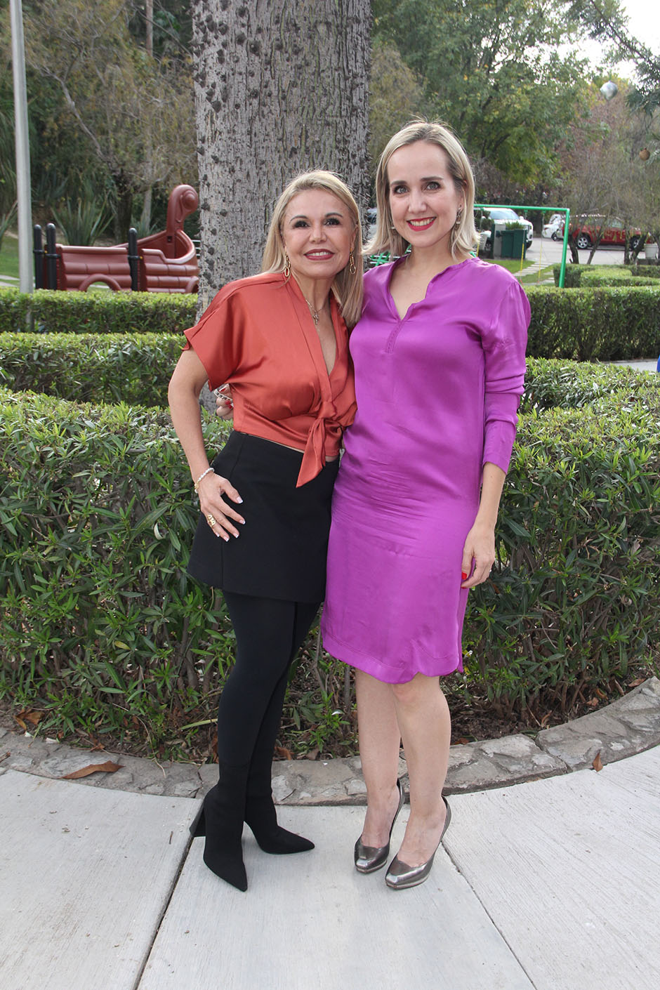 Mónica Martín del Campo y Desireé Villarreal