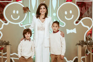 Pablo, Sory y Alberto, así como otras abuelas con sus nietos, revelan cómo disfrutan de las tradiciones navideñas (Foto: David Lack)